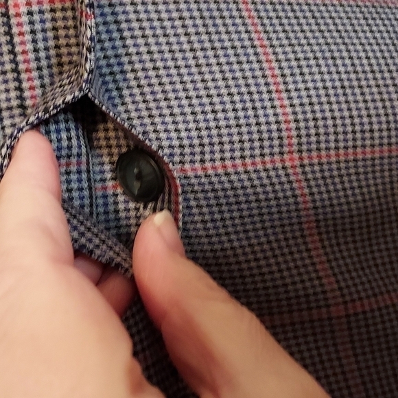 Rag and Bone Dylan Wide Leg Pant Gray Multi - Picture 13 of 14